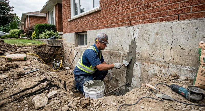 Basement Foundation Repair in Monroe Township, NJ