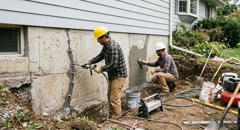 Basement Foundation Repair in Trenton, NJ
