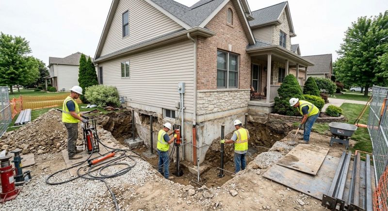Building Foundation Repair in Audubon, NJ