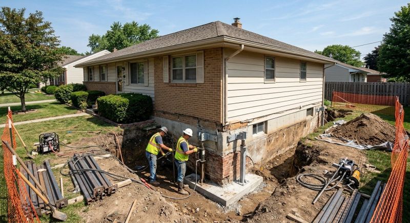 Building Foundation Repair in Birmingham, NJ