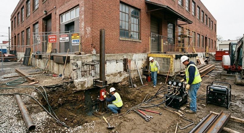 Building Foundation Repair in Flemington, NJ