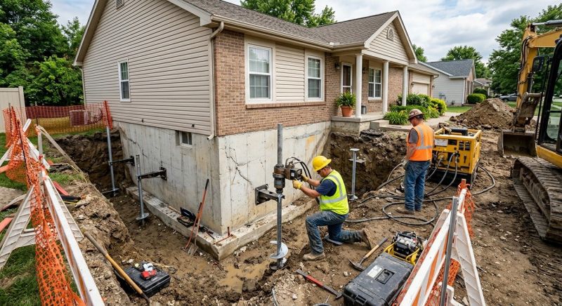 Building Foundation Repair in Monroe Township, NJ