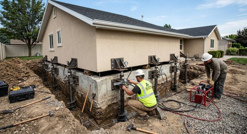 Concrete Foundation Leveling in Monroe Township, NJ