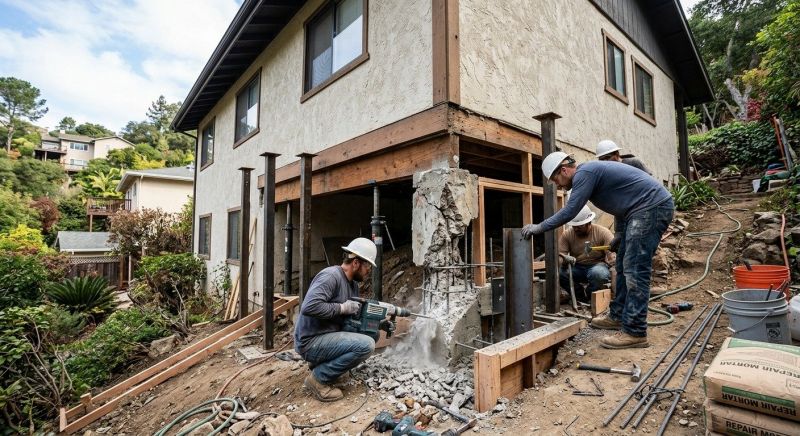 Concrete Foundation Repair in Mount Laurel, NJ