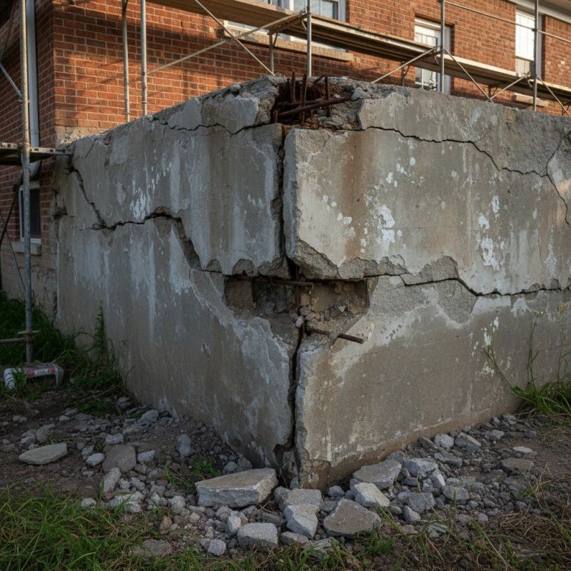 Cracked Foundation Repair in Bensalem, PA