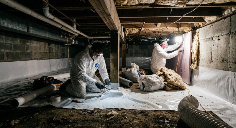 Crawl Space Leveling in Levittown, PA