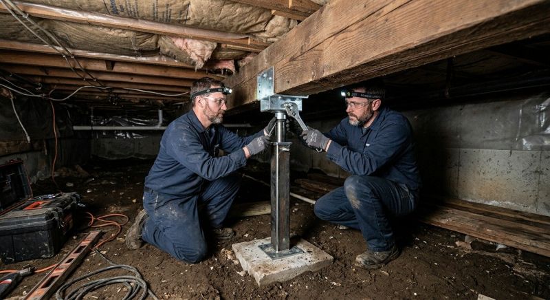 Crawlspace Foundation Repair in Burlington, NJ