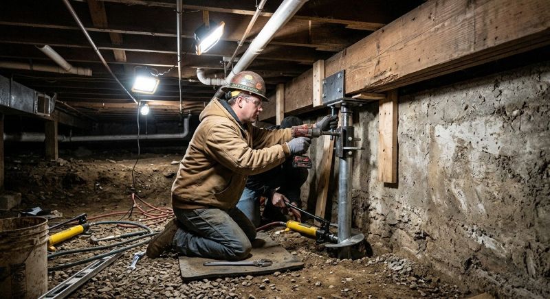 Crawlspace Foundation Repair in Warminster, PA