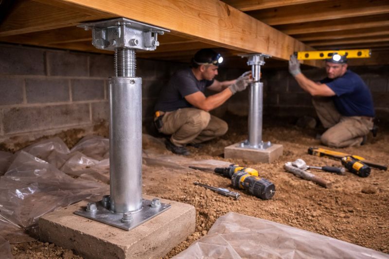 Crawlspace Structural Repair in Levittown, PA
