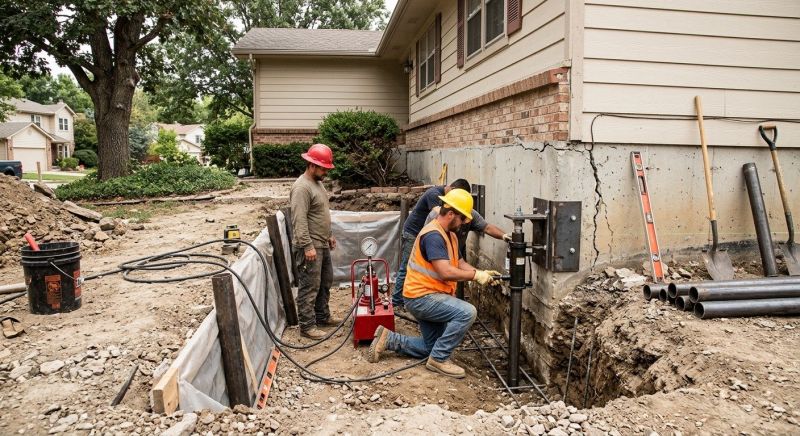 Foundation Damage Repair in Hatboro, PA