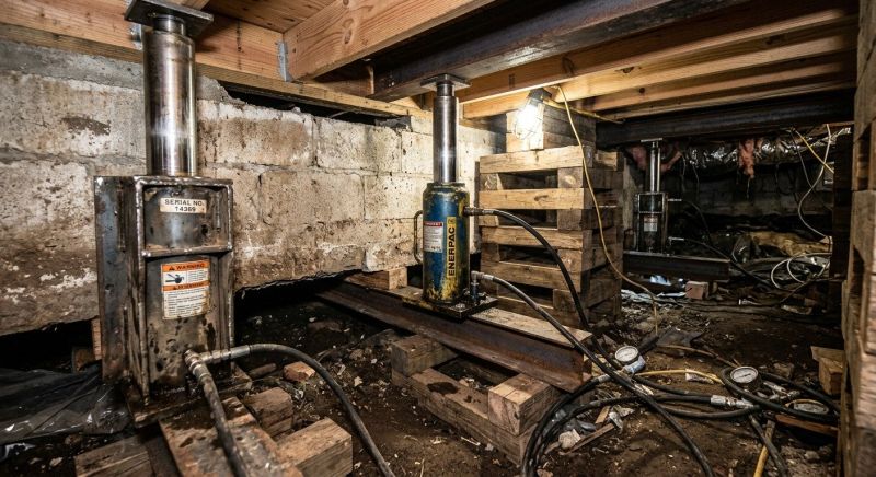 Foundation Jacking in Ambler, PA