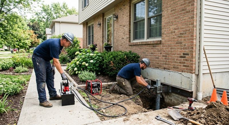 Foundation Jacking in Audubon, NJ