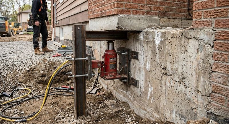 Foundation Jacking in Burlington County, NJ