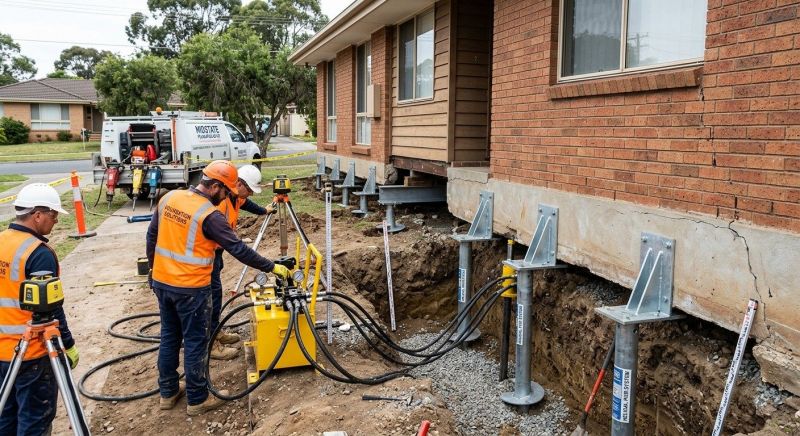 Foundation Jacking in Horsham, PA