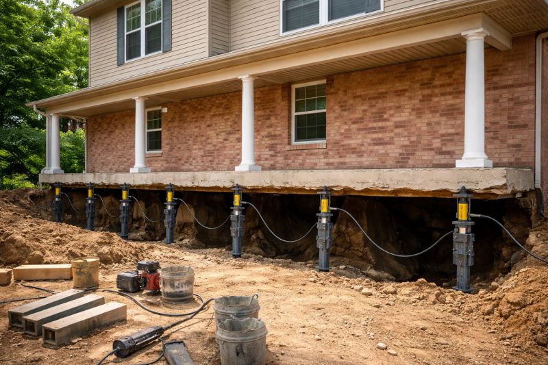 Foundation Jacking in Willow Grove, PA