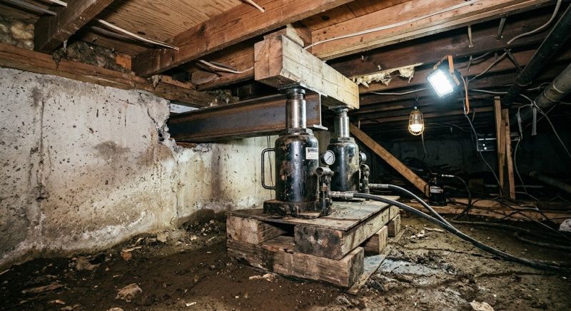 Foundation Jacking in Wycombe, PA