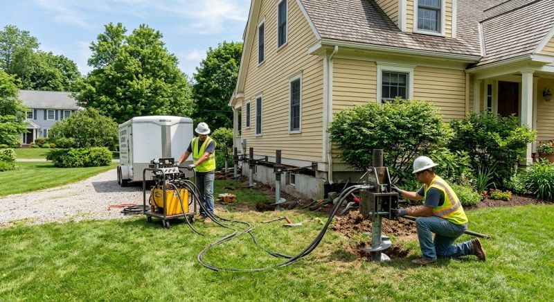 Foundation Lifting in Birmingham, NJ