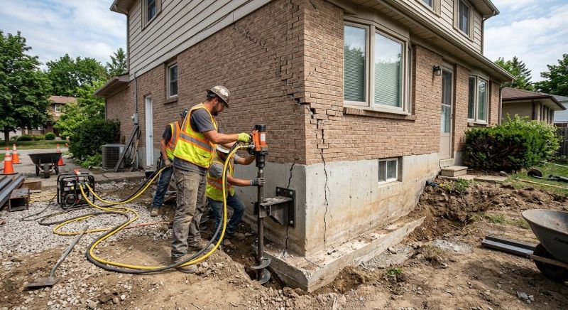 Foundation Lifting in Cherry Hill, NJ