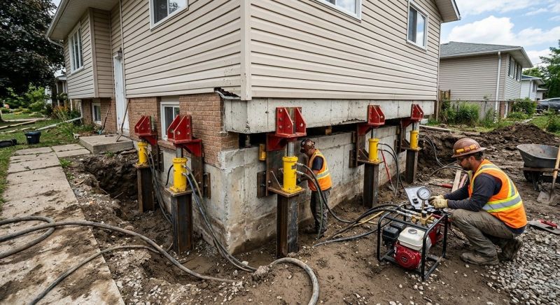 Foundation Lifting in Hopewell, NJ