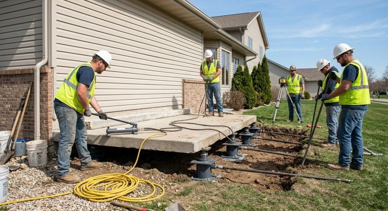 Foundation Lifting in Richboro, PA