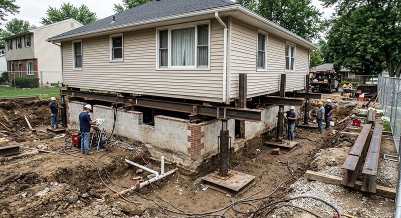 Foundation Raising in Levittown, PA