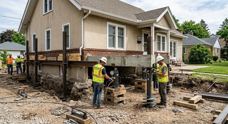 Foundation Releveling in Levittown, PA