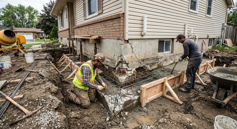 Foundation Repair in Chalfont, PA