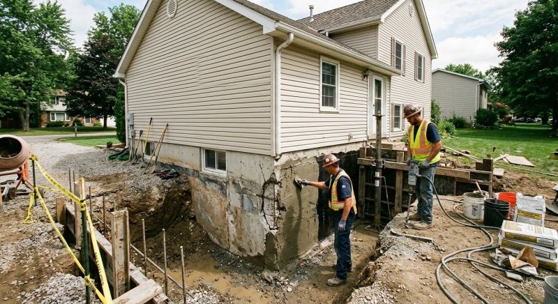 Foundation Restoration in Levittown, PA