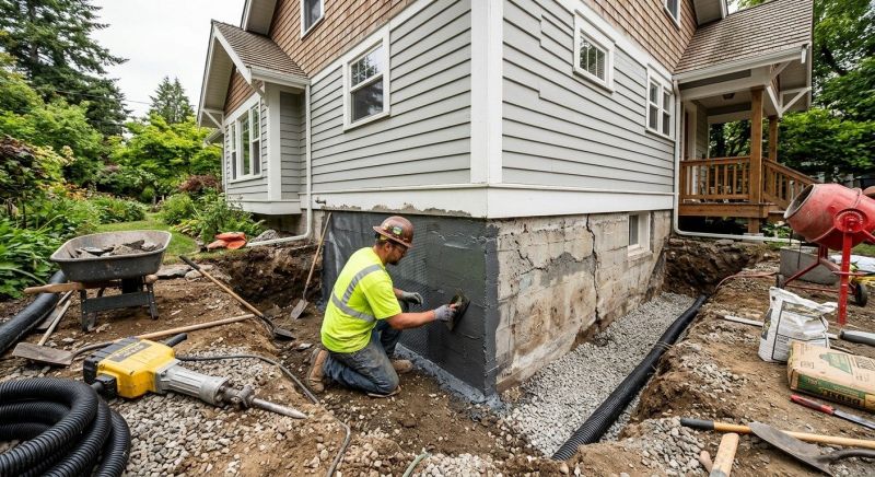 Foundation Restoration in Levittown, PA