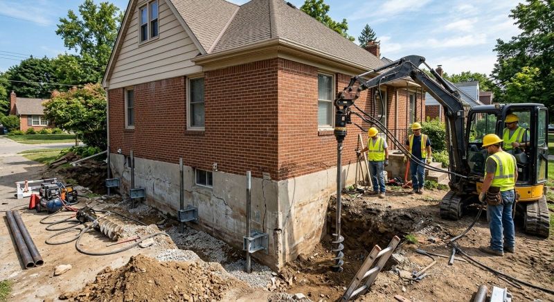 Foundation Stabilizing in Lambertville, NJ