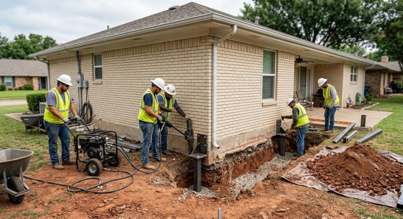 Foundation Stabilizing in Marlton, NJ