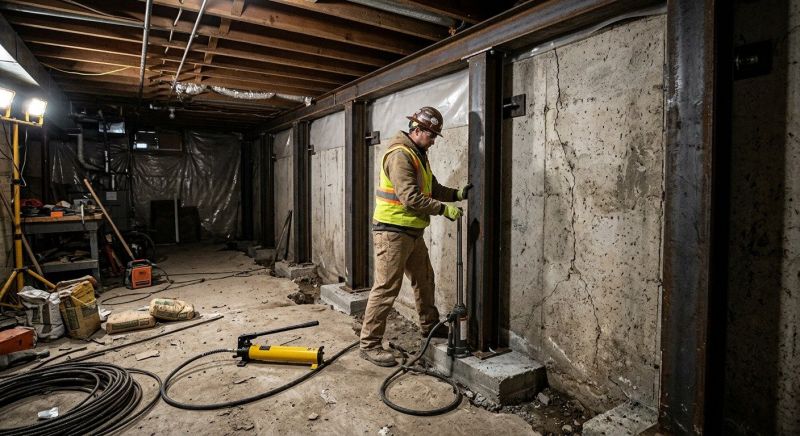 Foundation Stabilizing in Morrisville, PA