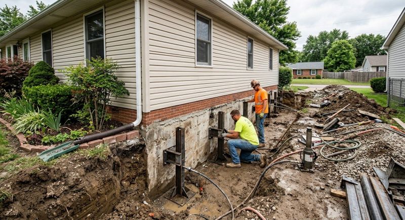Foundation Stabilizing in Mount Holly, NJ