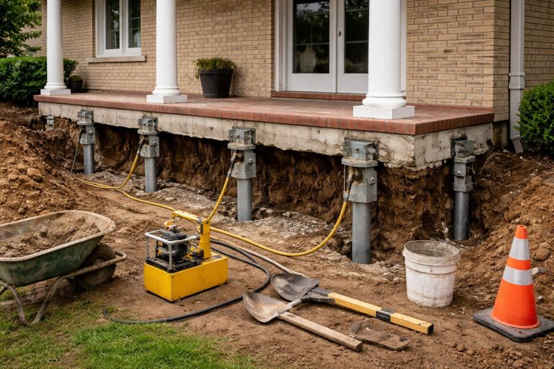 Foundation Stabilizing in Pennsauken, NJ