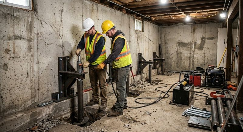 Foundation Stabilizing in Riverton, NJ