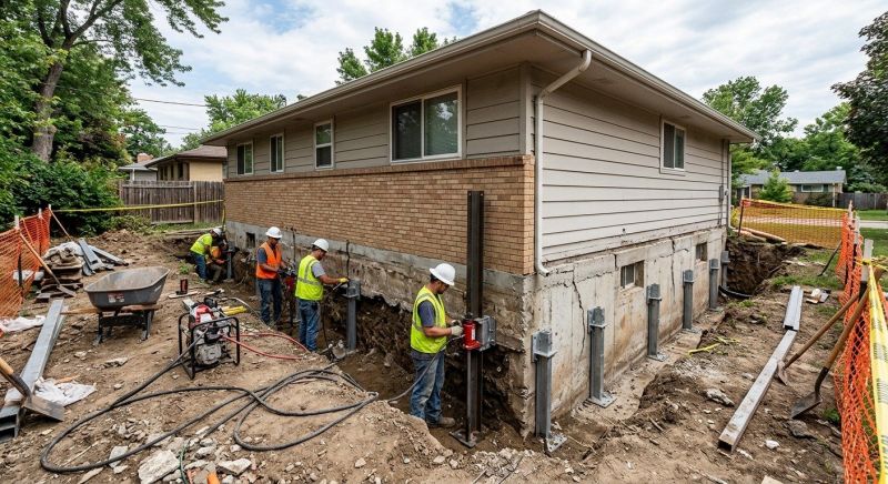 Foundation Strengthening in Levittown, PA