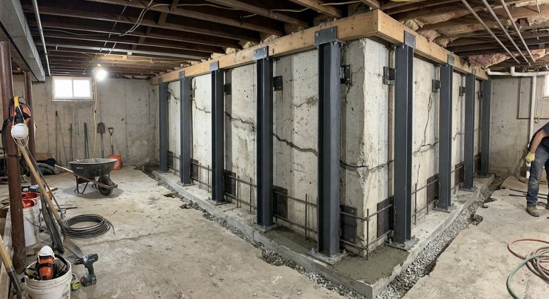 Foundation Strengthening in Levittown, PA