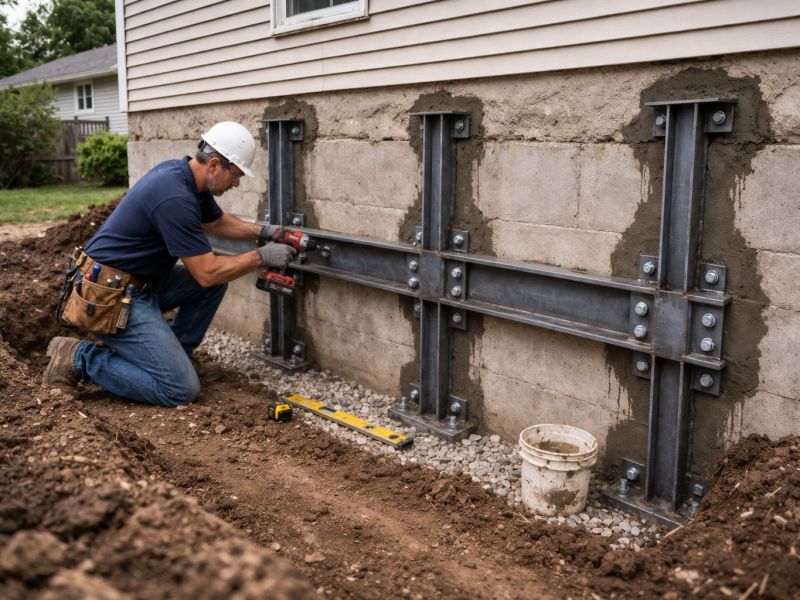 Foundation Strengthening in Levittown, PA