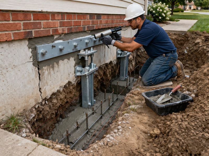 Foundation Structural Repair in Birmingham, NJ