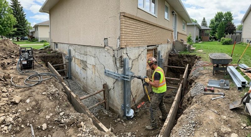 Foundation Structural Repair in Dublin, PA