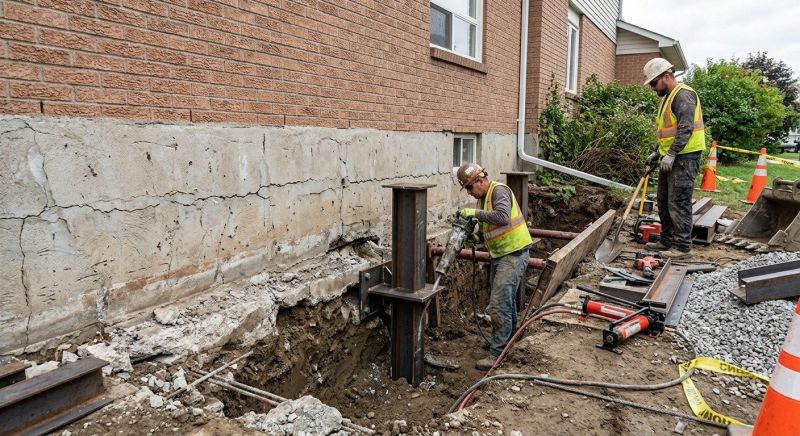 Foundation Structural Repair in Millstone Township, NJ