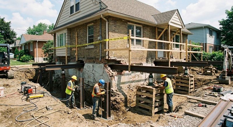 Foundation Structural Repair in Newtown, PA
