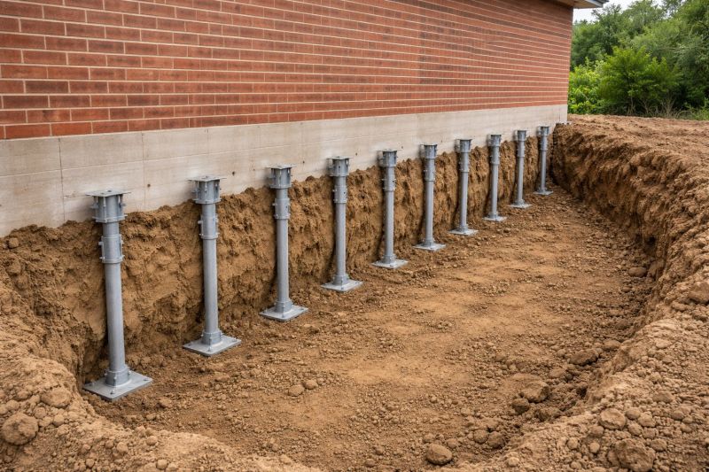 Helical Pile Installation in Levittown, PA