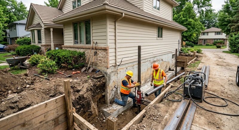 Home Foundation Repair in Allentown, NJ