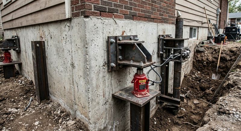 House Foundation Leveling in Levittown, PA