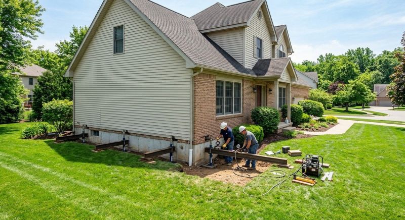 House Leveling in Blue Bell, PA