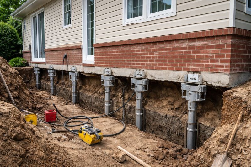 House Underpinning in Levittown, PA