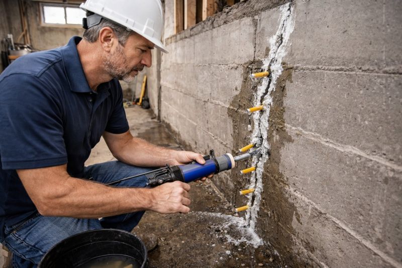 Leaking Foundation Repair in Levittown, PA
