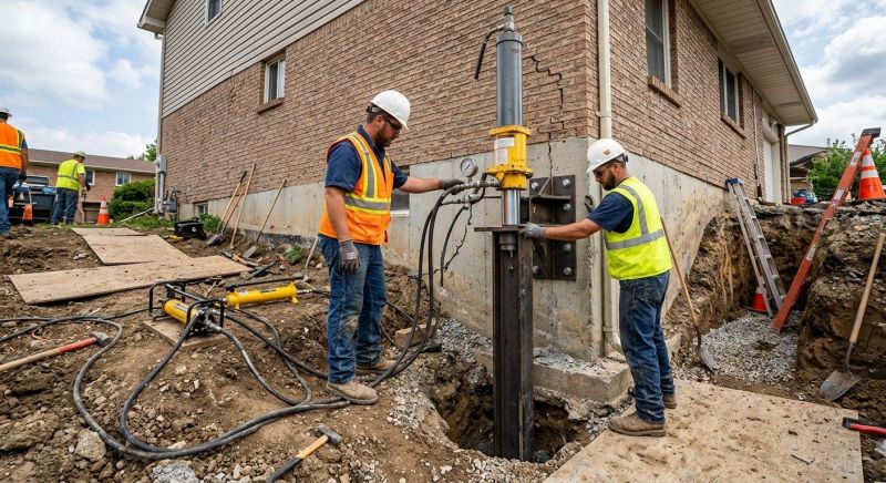 Settling Foundation Service in Voorhees, NJ