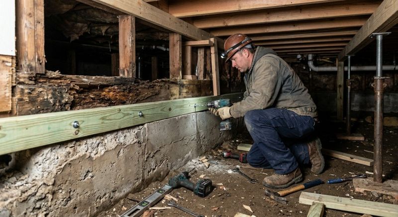 Sinking Foundation Repair in Camden, NJ